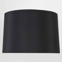 Black Tapered Round Shade