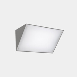 Curie Outdoor Wall Down Lamp 26cm Grey LED 14.4W CCT 2700-3200-4000K IP65 On-Off