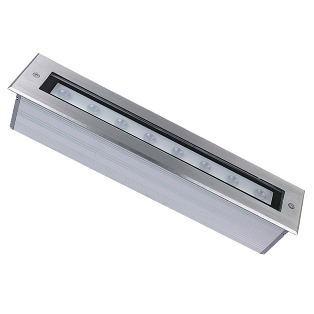 Zambelis 50cm Outdoor Recessed Ground Light Stainless Steel LED 3000K IP67 - image 1