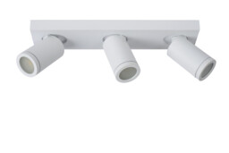 Taylor Modern Ceiling Spotlight Bar Bathroom - LED Dim to warm - GU10 - 3x5W 2200K/3000K - IP44 - White - thumbnail 3