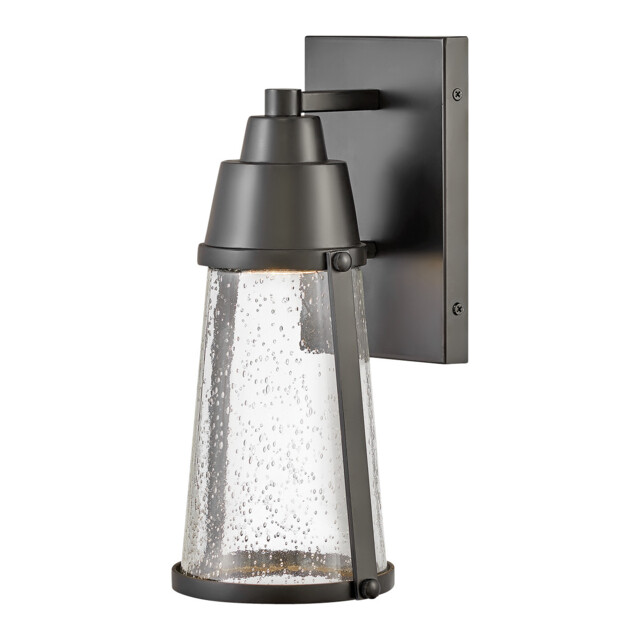 Hinkley Miles Outdoor Wall Lantern Black, IP44 - image 1
