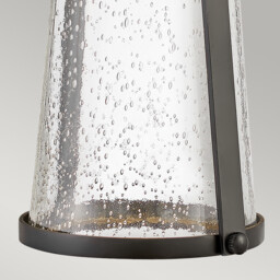 Hinkley Miles Outdoor Wall Lantern Black, IP44 - thumbnail 5