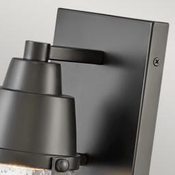 Hinkley Miles Outdoor Wall Lantern Black, IP44 - thumbnail 2