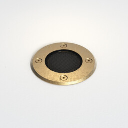 Gramos Outdoor Round Coastal Recessed Ground Light Solid Brass - thumbnail 3
