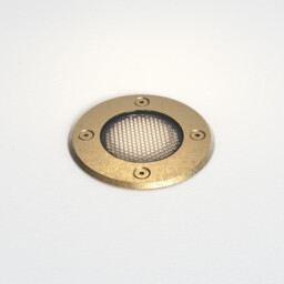 Gramos Outdoor Round Coastal Recessed Ground Light Solid Brass - thumbnail 2