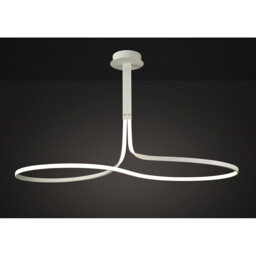 Nur Blanco XL Rectangular Semi Flush 50W LED 4000K, 3900lm, Dimmable, White/Frosted Acrylic, 3yrs Warranty - thumbnail 2