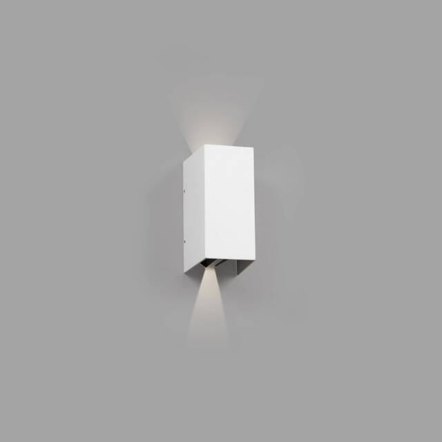 Blind Outdoor LED Up Down Wall Lamp White 6W 3000K IP54 - image 1