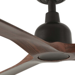 Outwood 150cm Ceiling Fan Dark Brown, Walnut Blades, IP44 - thumbnail 5