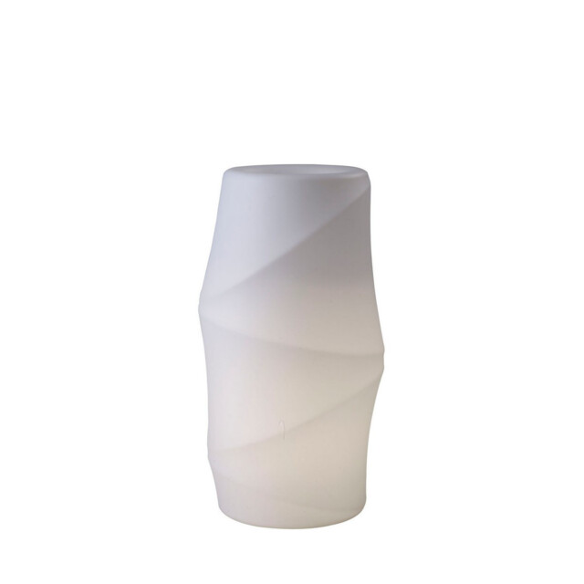 Bambu Tall Pot 2 Light E27 Outdoor IP65, Opal White - image 1