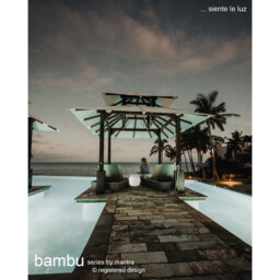 Bambu Tall Pot 2 Light E27 Outdoor IP65, Opal White - thumbnail 5