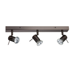 Penna 3 Light Spotlight Bar Bronze