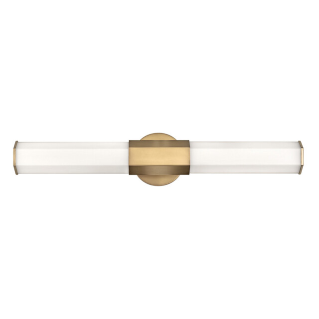 Hinkley Facet Integrated LED Bathroom Wall Lamp Heritage Brass, 3000K, IP44 - image 1