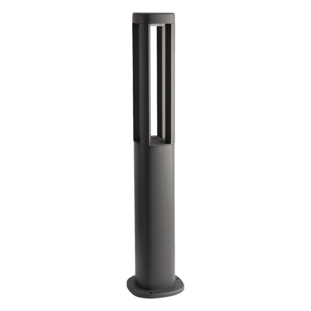 Zambelis 10.2cm Outdoor Bollard Graphite LED 3000K IP54 7W - image 1