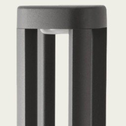 Zambelis 10.2cm Outdoor Bollard Graphite LED 3000K IP54 7W - thumbnail 2