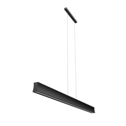 Hanok Linear Pendant 110°, 38W LED, 3000K, 2850lm, Black, 3yrs Warranty - thumbnail 1