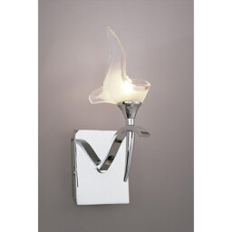 Viena Wall Lamp Switched 1 Light G9, Polished Chrome - thumbnail 2