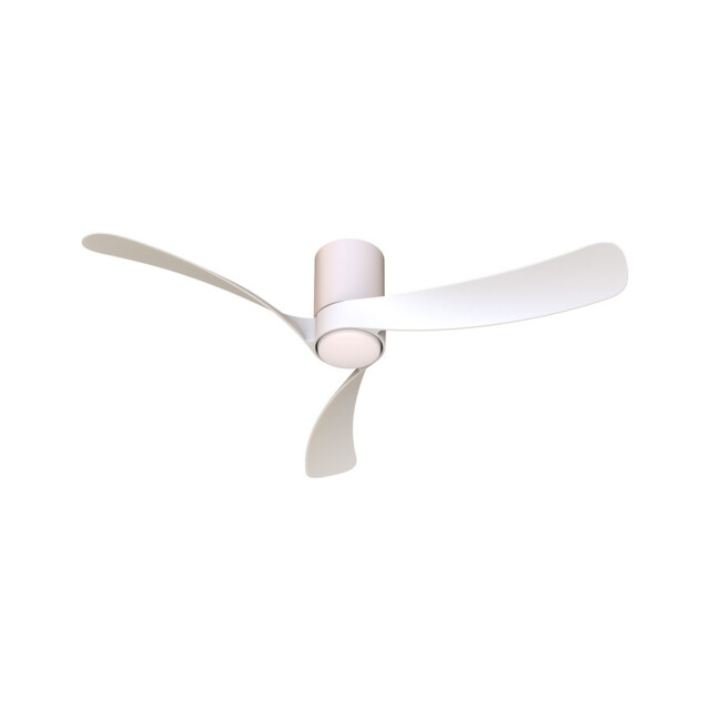 Nemo M 1.2m 24W LED Dimmable Ceiling Light With 32W DC Fan, 2700-5000K Remote Control, 3200lm, White - image 1