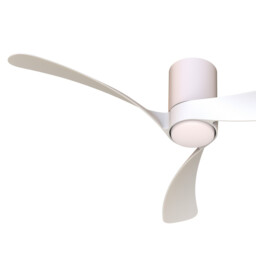 Nemo M 1.2m 24W LED Dimmable Ceiling Light With 32W DC Fan, 2700-5000K Remote Control, 3200lm, White - thumbnail 5