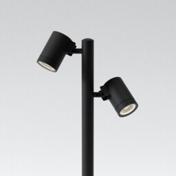 Bayville Spike AC Integrated LED Module Outdoor Spotlight Textured Black IP66