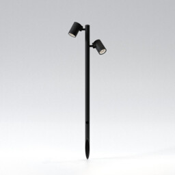 Bayville Spike AC Integrated LED Module Outdoor Spotlight Textured Black IP66 - thumbnail 2