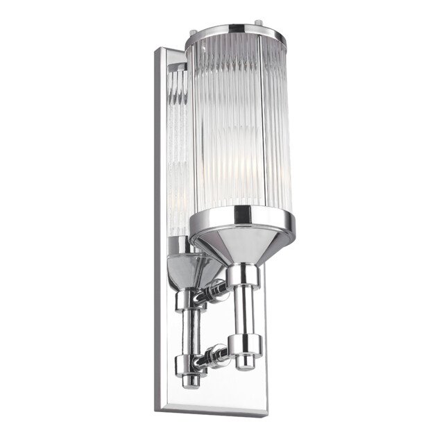Paulson 1 Light Indoor Wall Light Chrome IP44, G9 - image 1