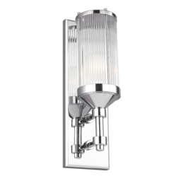 Paulson 1 Light Indoor Wall Light Chrome IP44, G9
