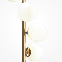 Dallas Multi Arm Floor Lamp Gold G9 Dimmable - thumbnail 2