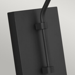 Simon 1 Light Wall Light, Midnight Black, E27 - thumbnail 5
