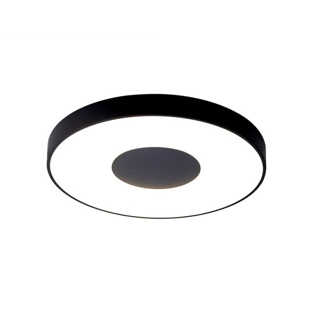 Coin Round Ceiling 100W LED With Remote Control 2700K-5000K, 6000lm, Black, 3yrs Warranty - image 1