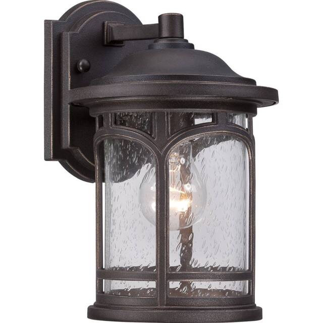 Marblehead 1 Light Small Wall Lantern - Palladian Bronze Finish, E27 - image 1