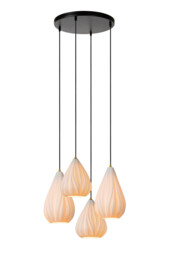 Cinzia Pendant light Ø55.5cm 4xE27 - White