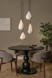 Cinzia Pendant light Ø55.5cm 4xE27 - White - thumbnail 5
