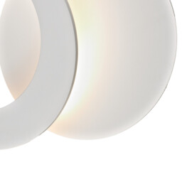 Toronto Wall Lamp, 10W LED, 3000K, 820lm, Matt White, 3yrs Warranty - thumbnail 5