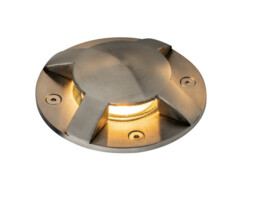 HUMMER Outdoor LED Recessed Floor & Decking Steel, IP67 10.5x14.4cm - thumbnail 3