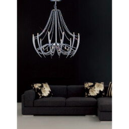 Zest Wall Lamp 2 Light G4 Polished Chrome/Crystal, NOT LED/CFL Compatible - thumbnail 3