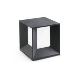 Mila LED Outdoor Pedestal Light White, Dark Grey IP65
