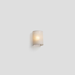 Otton Round Linen Up Down Wall Lamp Vertical - thumbnail 2