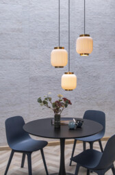 Lucide GOSSE - Pendant light - 3xE27 - White - thumbnail 5