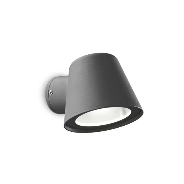Gas 1 Light Outdoor Wall Light Anthracite IP43, GU10