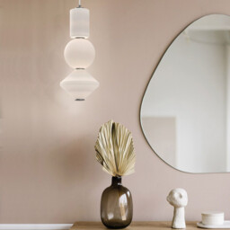 Alora Mood Bijou LED Slim Pendant Ceiling Light Contemporary Brushed Nickel 3000K - thumbnail 5