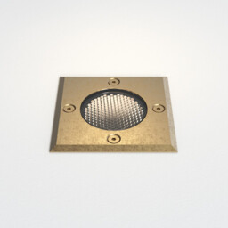 Gramos Outdoor Square Coastal Recessed Ground Light Solid Brass - thumbnail 2