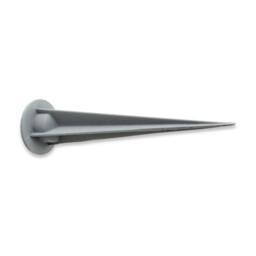 LED 1 Light Outdoor Wall Light & Spike Spot Silver IP44 - thumbnail 2