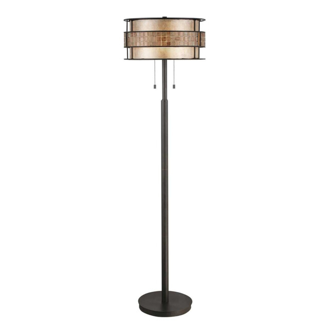 Laguna 2 Light Floor Lamp Renaissance Copper - image 1