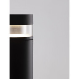 Tala Outdoor Bollard Black Aluminium LED 12W 594Lm 3000K IP54 - thumbnail 5