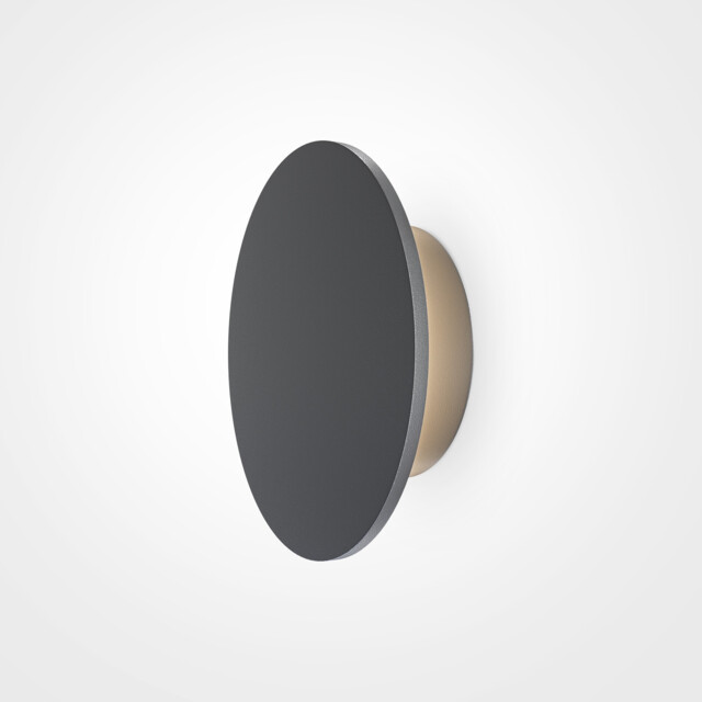 Maytoni Wald Outdoor Flush Wall Lamp Graphite 3000K IP65 - image 1