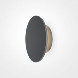 Maytoni Wald Outdoor Flush Wall Lamp Graphite 3000K IP65 - thumbnail 1
