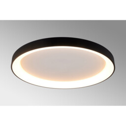 Niseko II Ring Ceiling 90cm 78W LED, 2700K-5000K Tuneable, 6200lm, Remote Control, Black, 3yrs Warranty - thumbnail 2