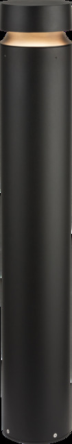 Knightsbridge 230V IP65 22W IK08 LED Bollard  1000mm - 3000K - CBL22BK - image 1