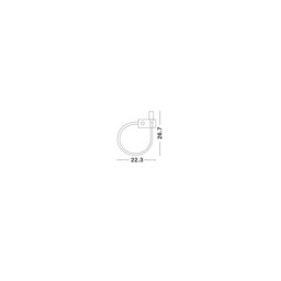 Geneva Reading Light Sand White Aluminium LED 3W 3200K - thumbnail 3