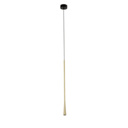 Diana 60 Integrated LED Pendant Ceiling Light Satin Gold 2700K